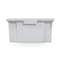 Luxor Stackable Storage Bins, Large, PK4 MBS-BIN-4L-CL - alternate 2